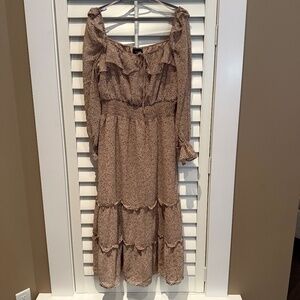 VICI Floral Bohemian Maxi Dress